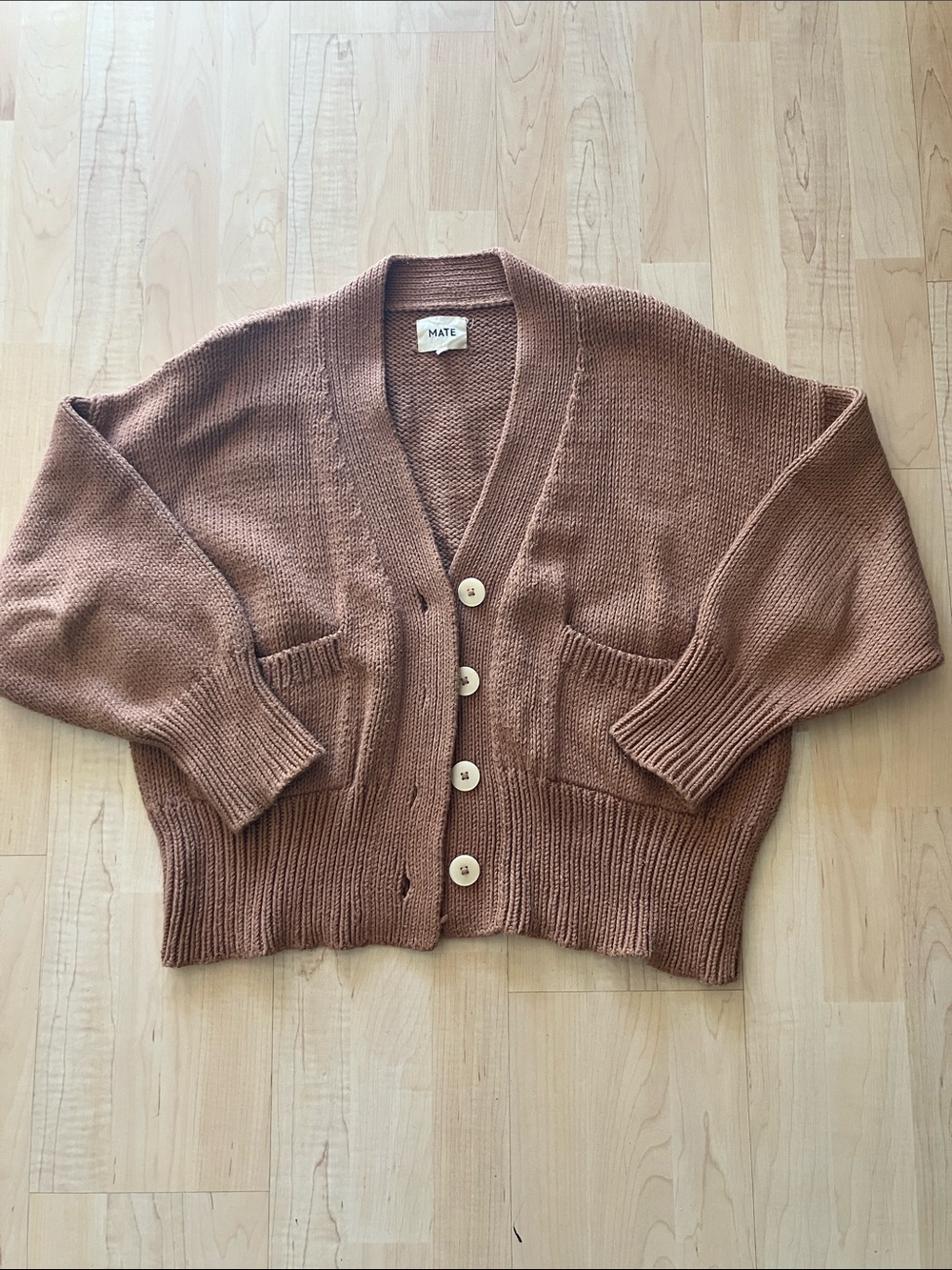 Mate the Label Oversized Cardigan